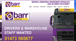 Desktop Screenshot of barrpersonnel.com